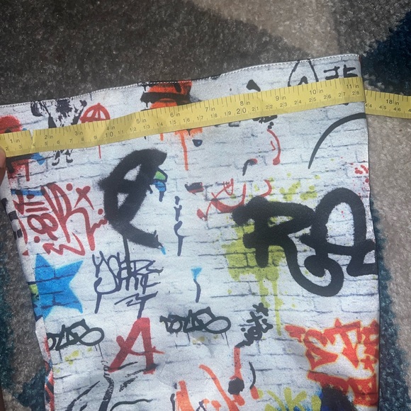 Dolls kill graffiti boots and skirt set - Picture 6 of 7